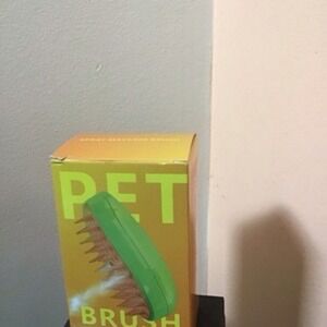 Rechargeable Shedding Hair Spray Hot Steam Easy Pet Grooming Brush for Cat & Dog